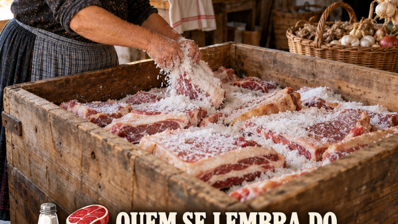 QUEM SE LEMBRA DA VELHA SALGADEIRA DE MADEIRA?