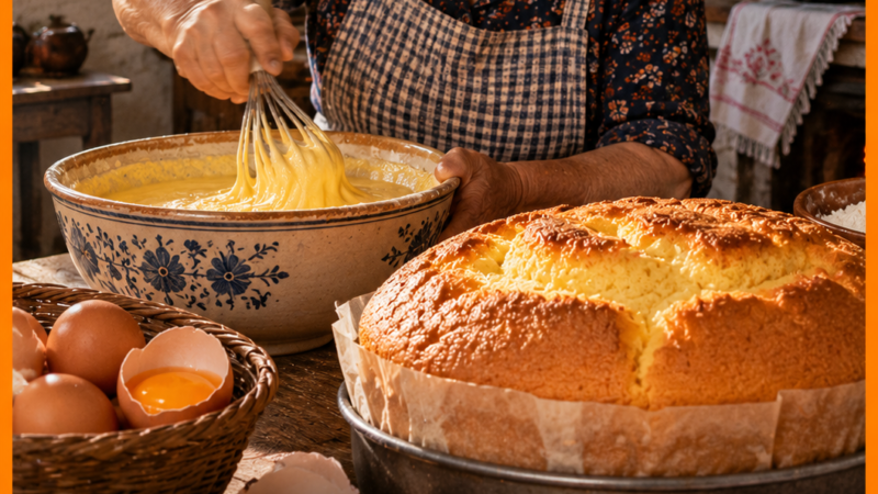 COMO FAZIAM AS NOSSAS AVÓS BOLOS TÃO FOFINHOS SEM FERMENTO QUÍMICO?