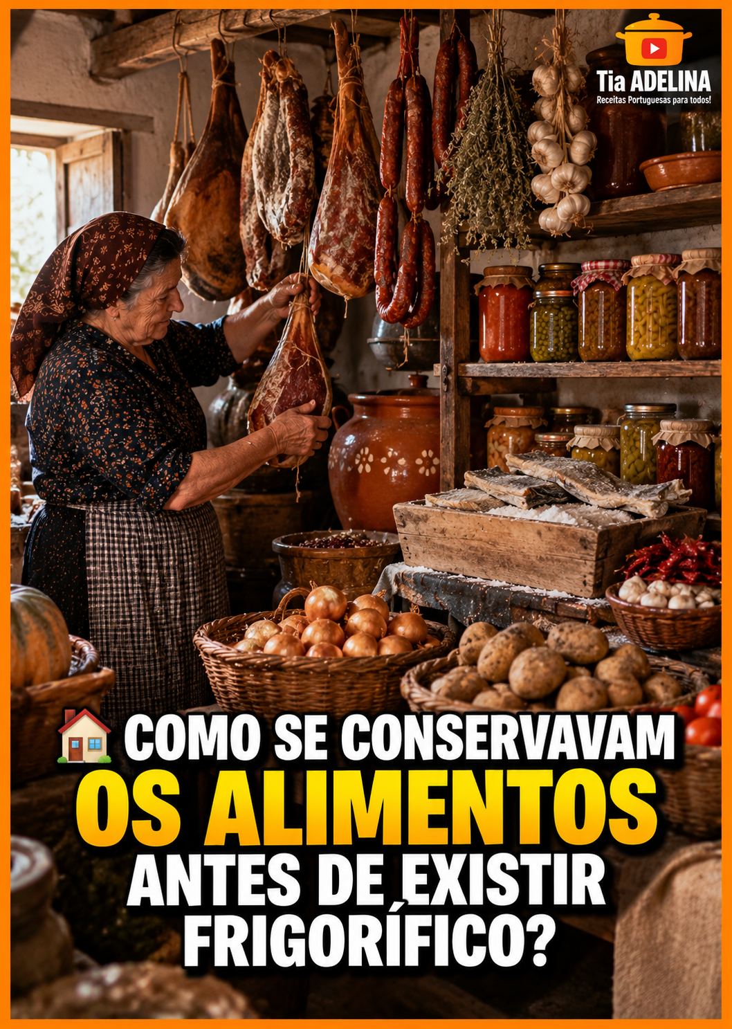 COMO SE CONSERVAVAM OS ALIMENTOS ANTES DE HAVER FRIGORÍFICO EM CASA?