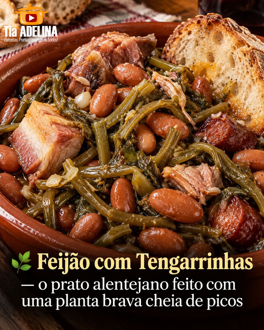 FEIJÃO COM TENGARRINHAS