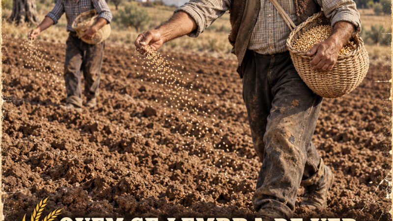 🌾 QUEM SE LEMBRA DE VER SEMEAR À MÃO, A LANÇO, NOS CAMPOS DO ALENTEJO?