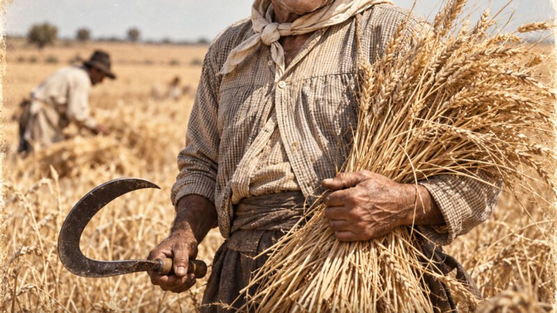 QUEM SE LEMBRA DA CEIFA FEITA À MÃO NO ALENTEJO?