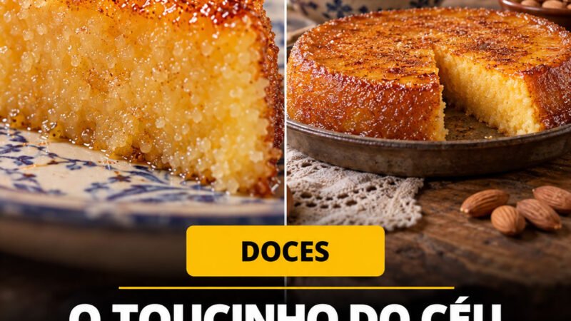 Toucinho do Céu. Leva mesmo toucinho ou é só o nome?