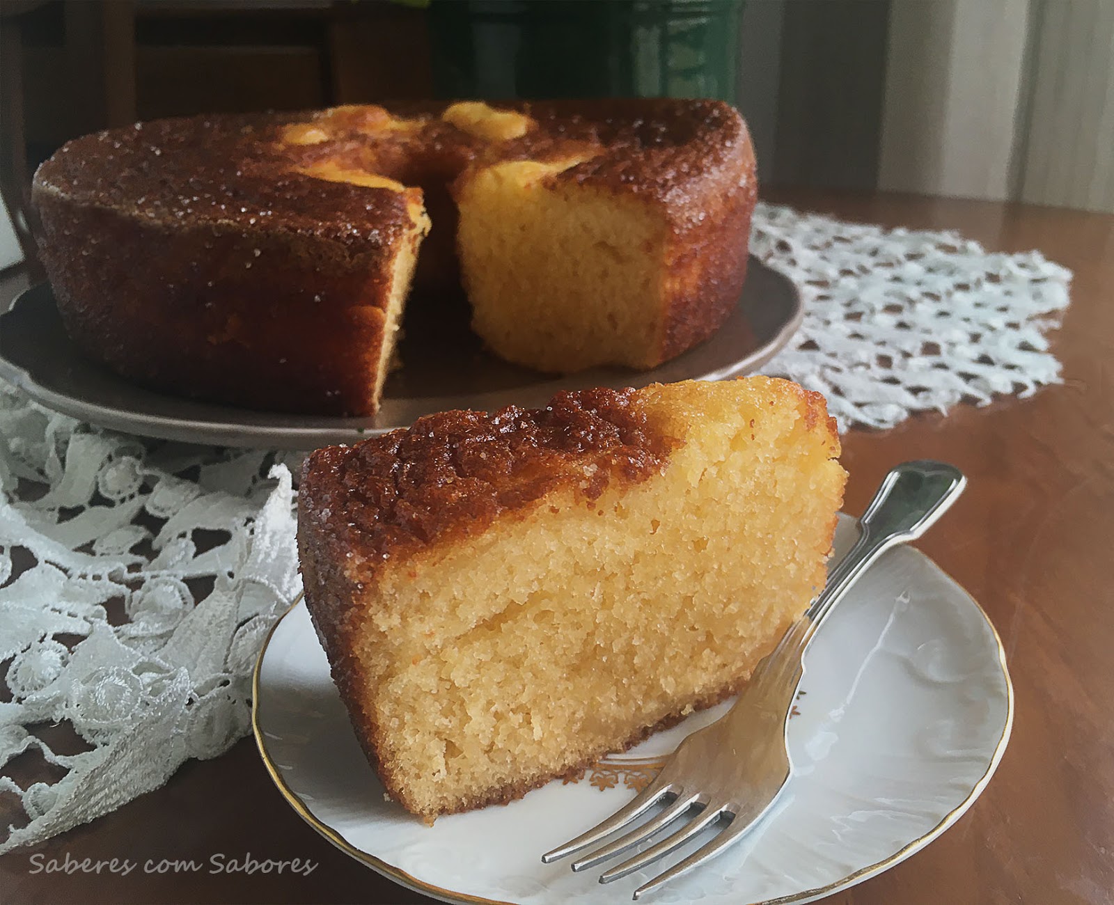 Bolo de Leite Quente